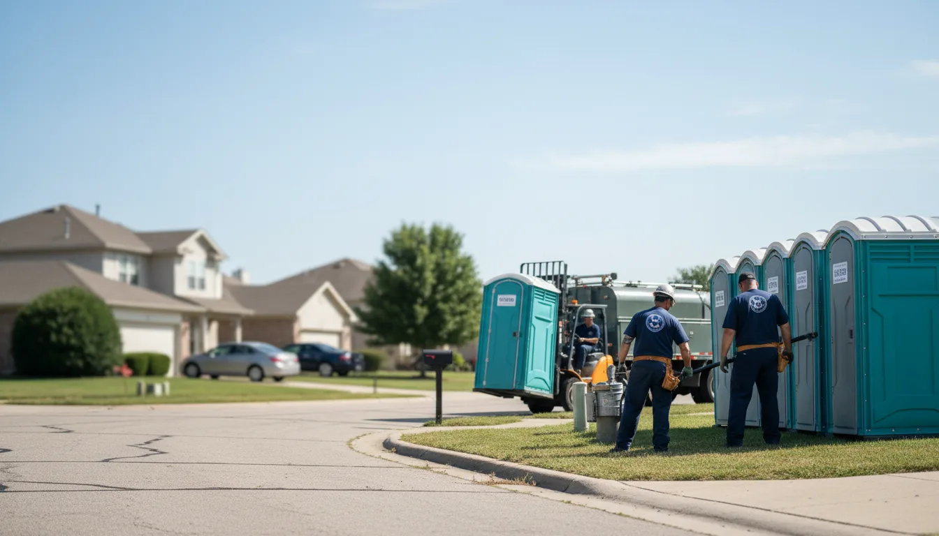 Porta Potty Rental in Smithshire, IL near me